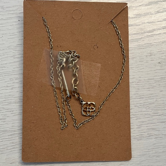 Kendra Scott Gold Necklace with Silver Pendant - Picture 4 of 5